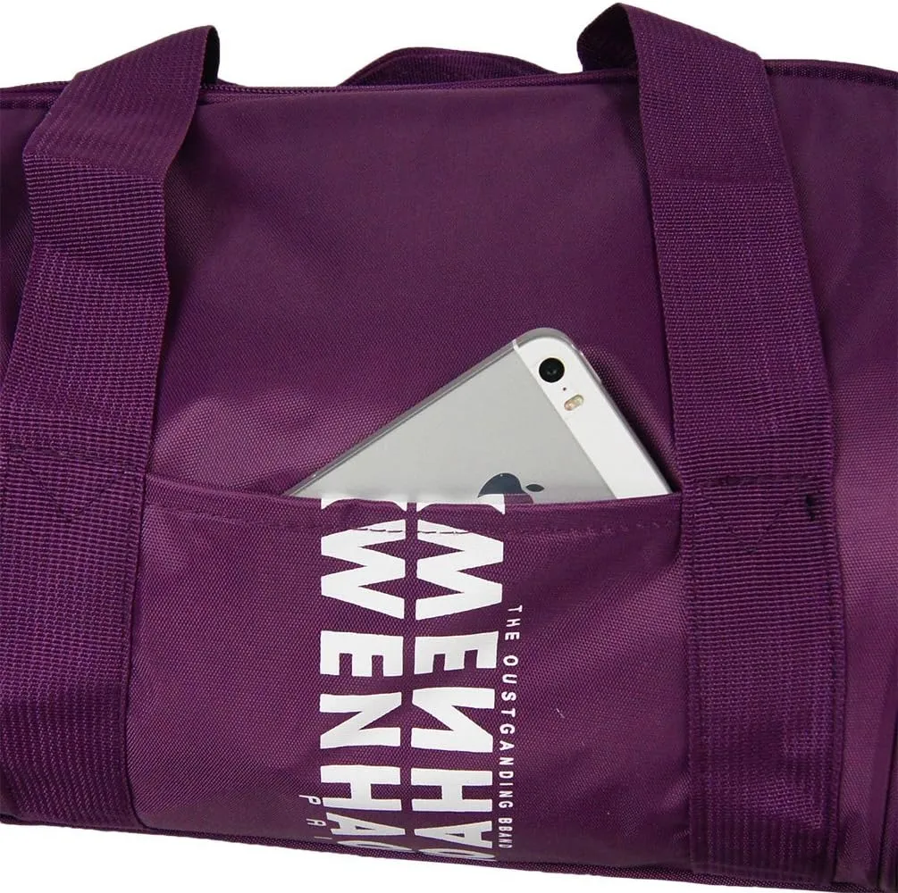 WENHAO Travel Small Duffel Sports Gym Luggage Bag (Small, Pink)