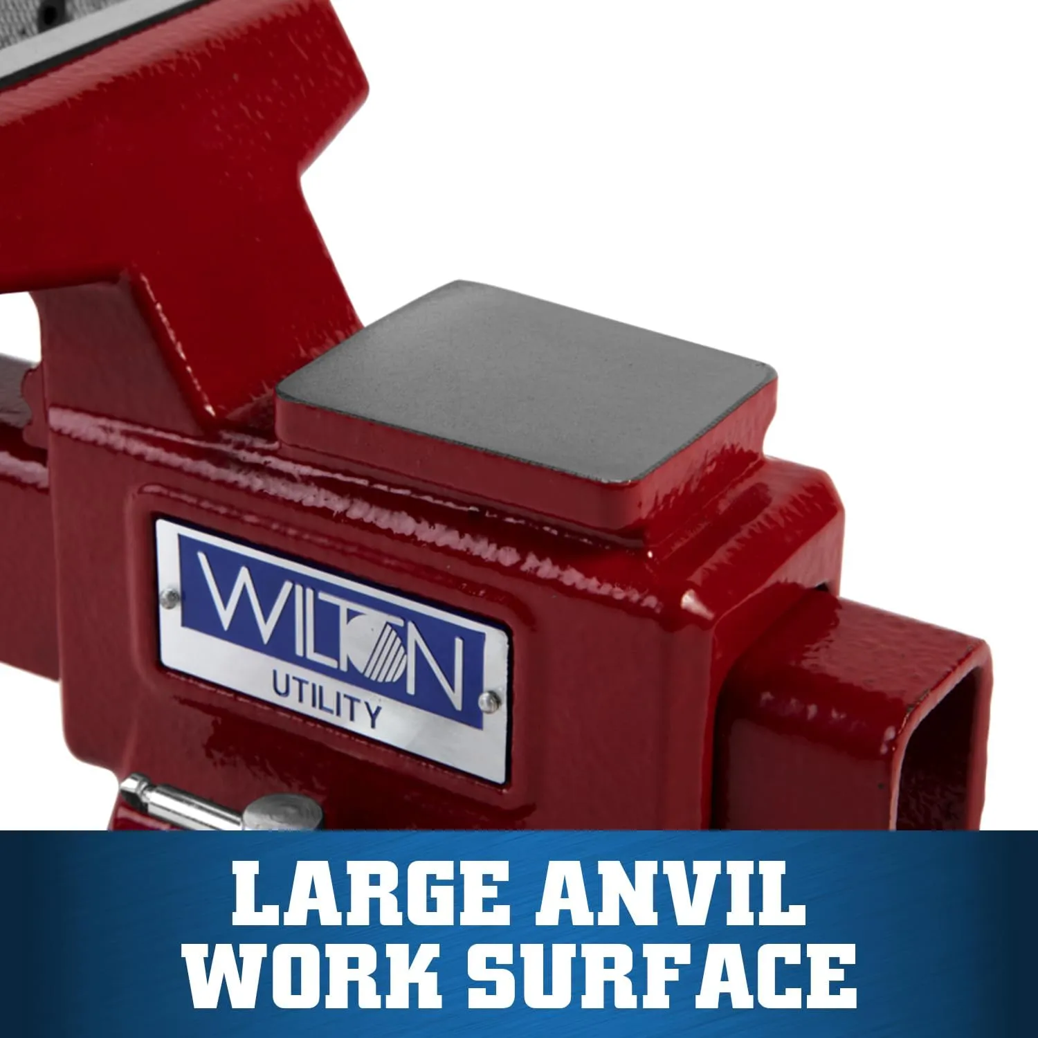 Wilton Utility Bench Vise, 4-1/2" Jaw Width, 4" Jaw Opening, 2-5/8" Throat (Model 674U)