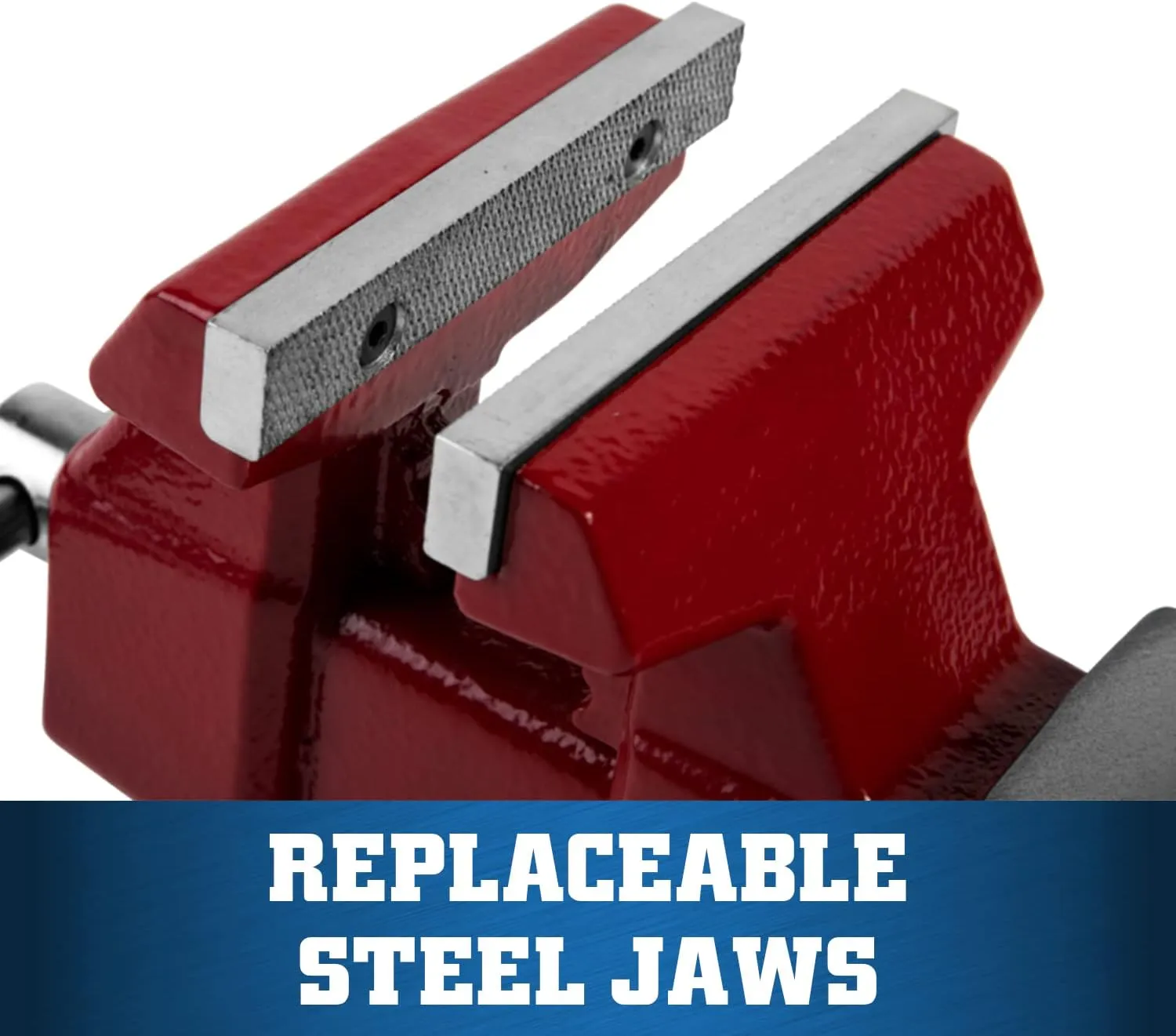 Wilton Utility Bench Vise, 4-1/2" Jaw Width, 4" Jaw Opening, 2-5/8" Throat (Model 674U)