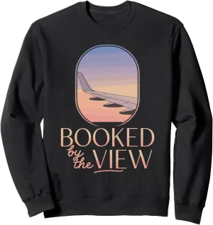 Window Seat Loyalist Airplane View Travel Sky Watcher Jet Sweatshirt