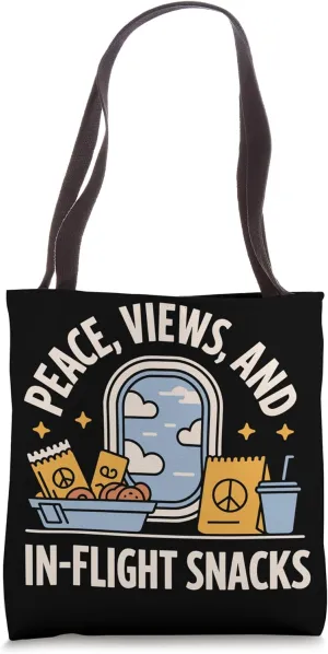 Window Seat Loyalist Airplane View Travel Sky Watcher Jet Tote Bag