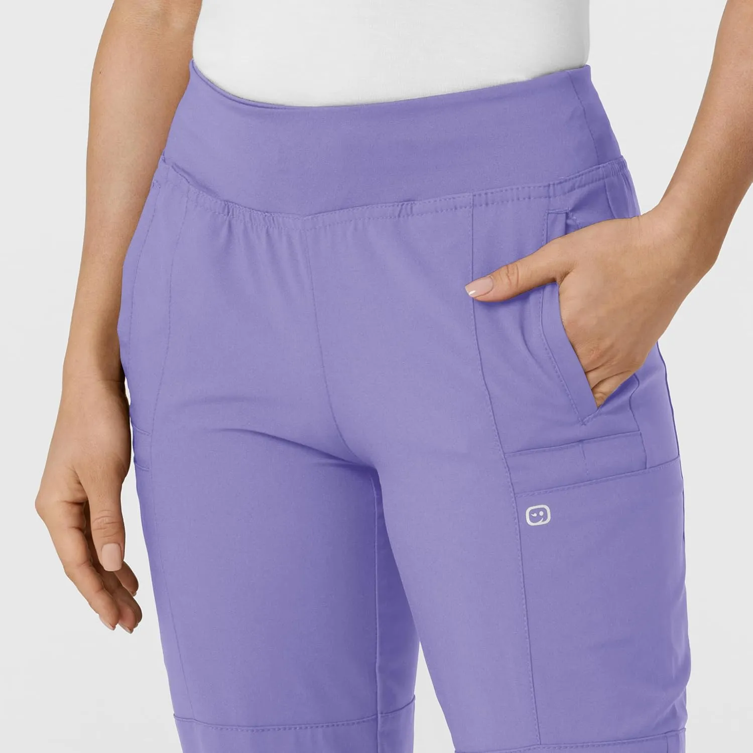 Wink Women's Comfort Waist Cargo Jogger Scrub Pant
