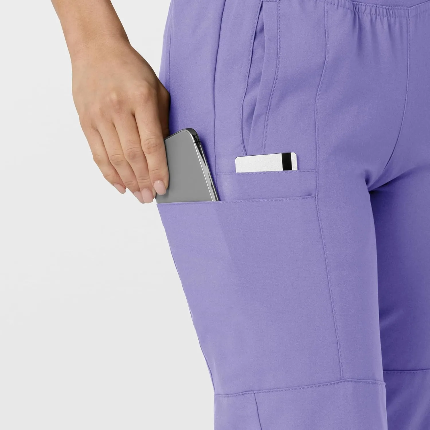 Wink Women's Comfort Waist Cargo Jogger Scrub Pant