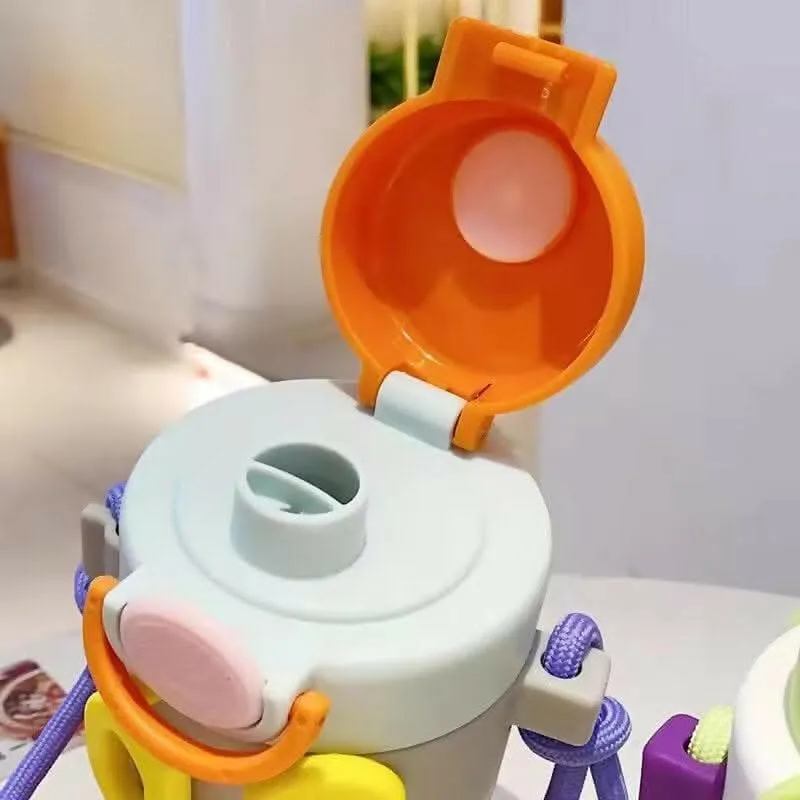 WK-KB2 Kids Vacuum Water Bottle (Orange, 500ml)