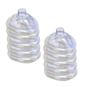 WNL Products 5000TM Practi-Mask Adult/Child CPR Training Mask Includes 10 sets (10 Pack - Adult & Child)