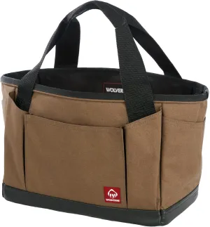 Wolverine Tool Bag |Tote | Utility Roll | Durable Nailhead Nylon, Adjustable Straps, and Versatile Pockets