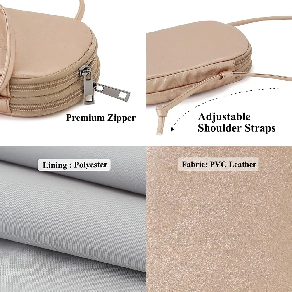 Women's Crossbody Bag - Small Adjustable Strap Shoulder Bag for Travel & Vacation