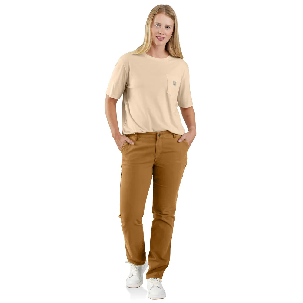 Women's Rugged Flex® Relaxed Fit Canvas Work Pant (105113)