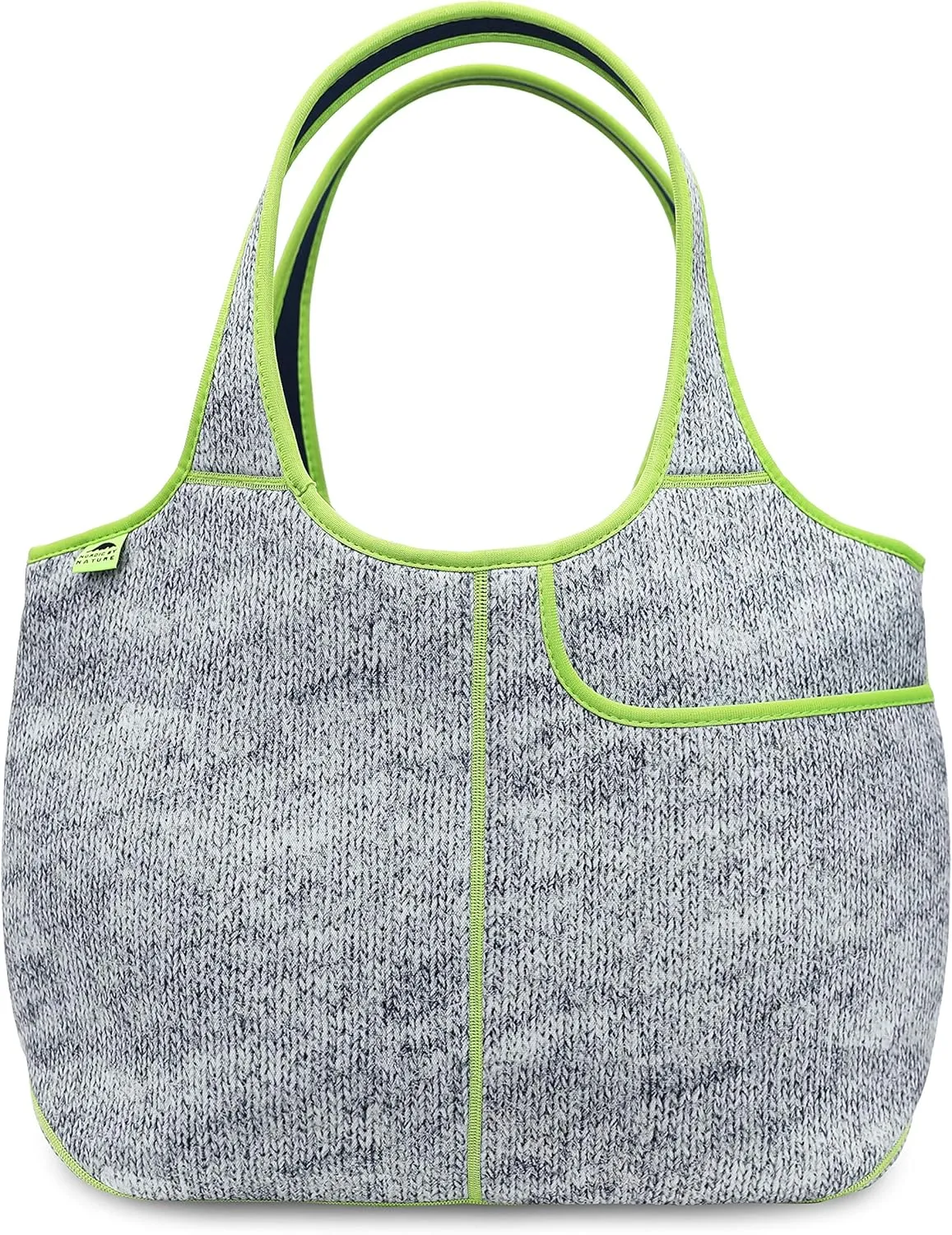 Women's Soft Tote Shoulder Bag Neoprene Handbag Laptop Computer Travel Bag Purse