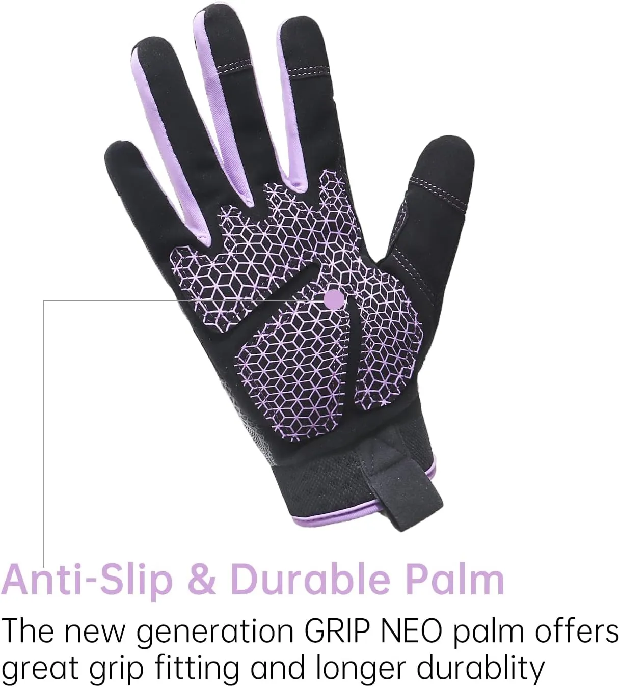Womens Work Gloves Small Working Gloves for Women Work Gloves Touch Screen,Breathable Mechanic Working Gloves Lightweight Purple S