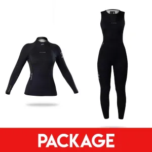 Womens Zhik Microfleece Sailing Wetsuit Package