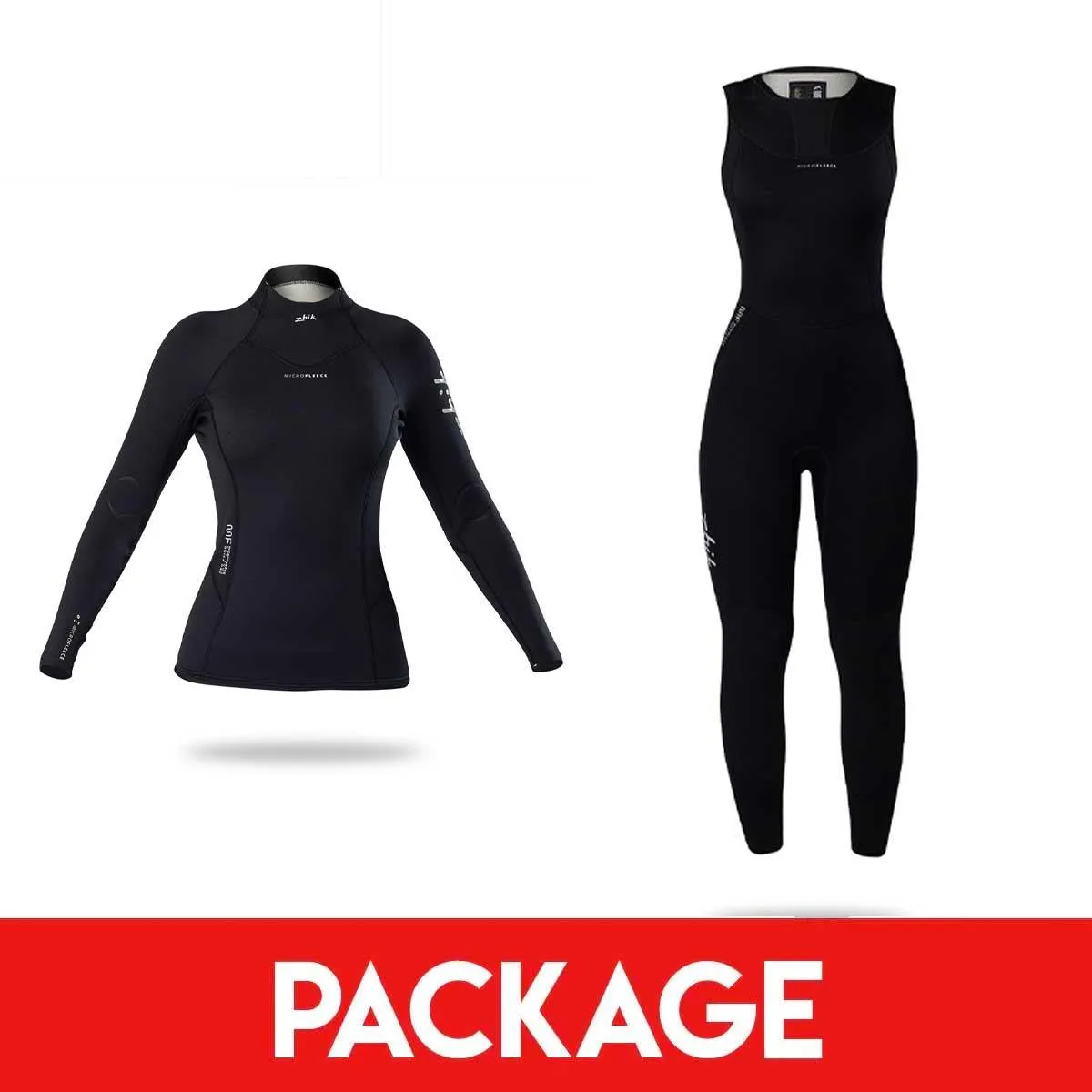 Womens Zhik Microfleece Sailing Wetsuit Package