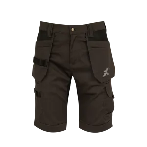 Xpert Pro Stretch Shorts With Holster Pockets  Grey / Black