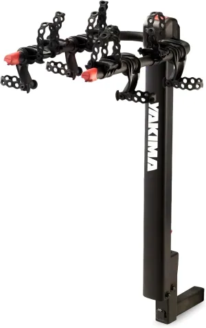 YAKIMA DoubleDown 4 - Tilting Hitch-Mounted Bike Rack for Cars, SUVs, Trucks and More, Fits 1.25” and 2” Hitches, Anti-Sway and Folding Arms, Carries 4 Bikes