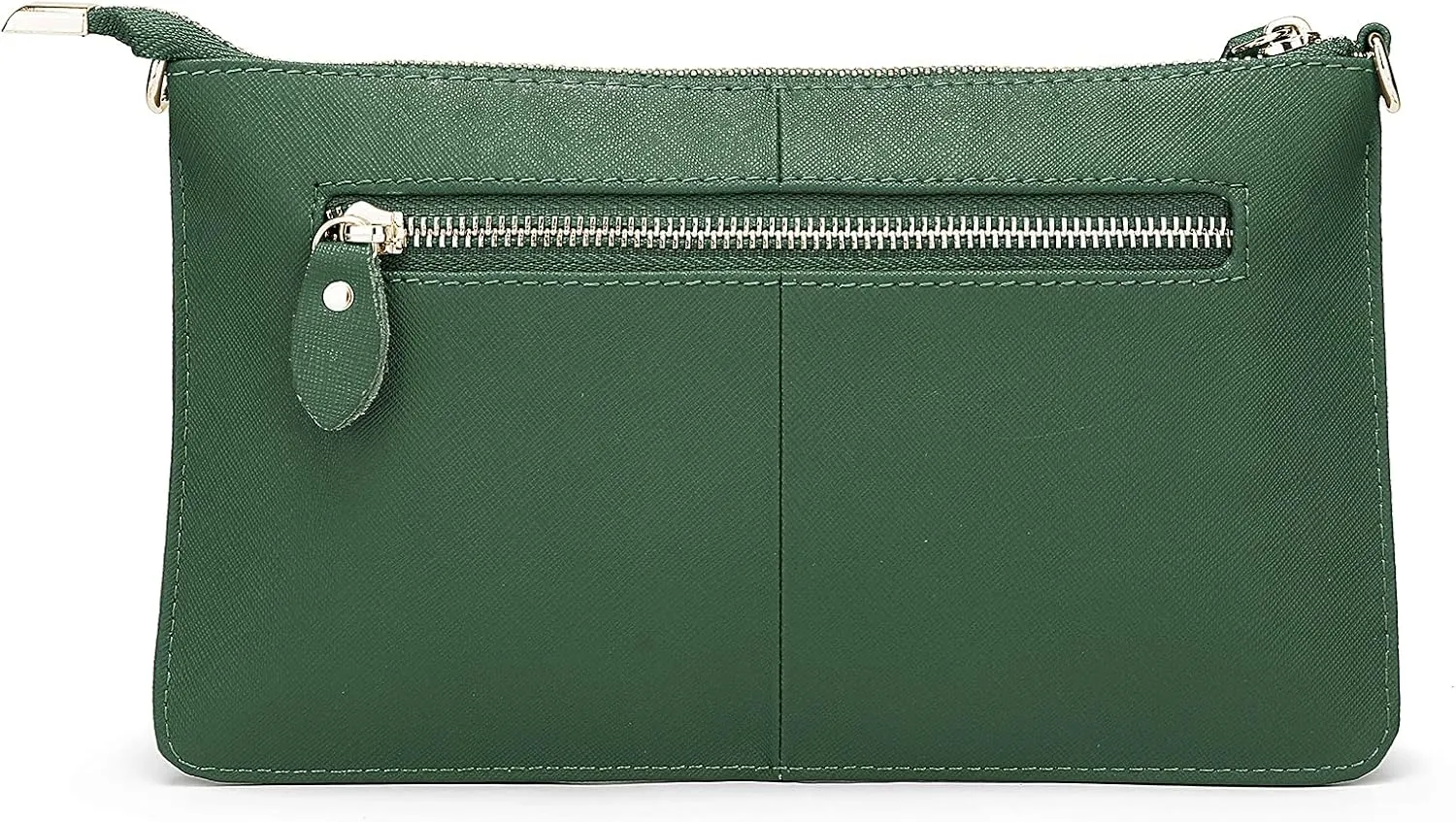 YALUXE Genuine Leather Wristlet Handbags Purses Cell Phone Pocket Clutch Wallet Crossbody Bags for Women
