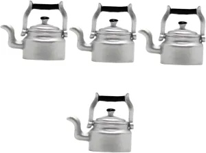 YARNOW Miniature Water Kettle Model Realistic Simulation Kettle Decor for Mini House Dollhouse Accessories Cute Design for Play and Decoration