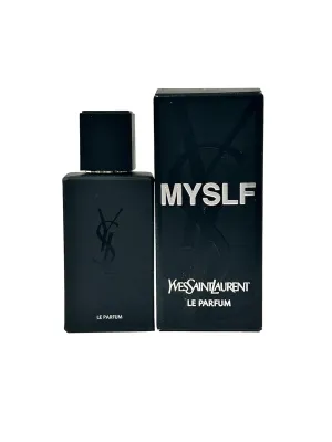Yves Saint Laurent LE PARFUM YSL Men MYSLF Perfume MINI SMALL TRAVEL SIZE Splash On 7.5 ml / 0.25 Fl oz