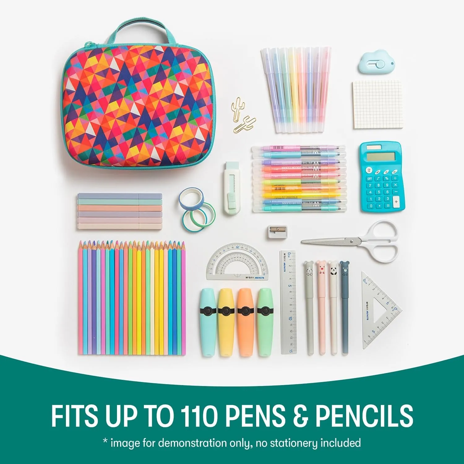 ZIPIT Colorful Pencil Box for Boys and Girls Pencil Case for School Large Capacity Pencil Pouch