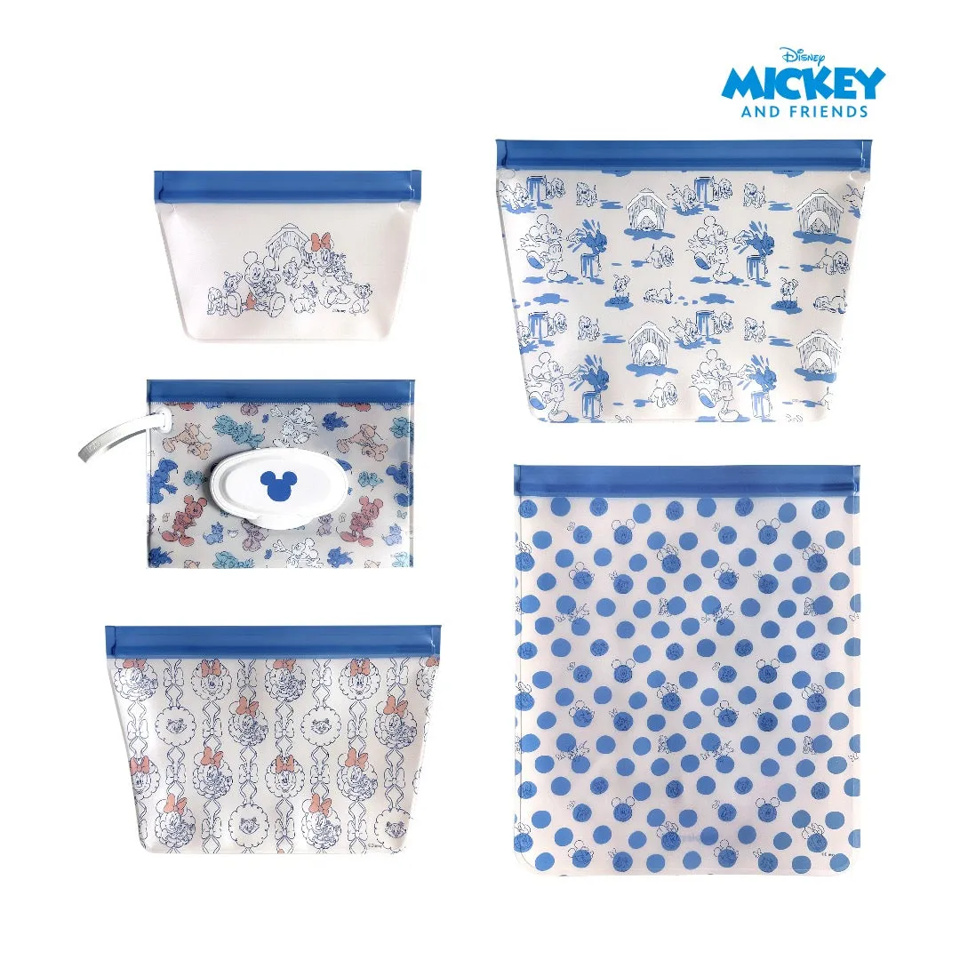 Zippies Lab Disney Puppies & Kittens 5-pc Bag Organizer Set